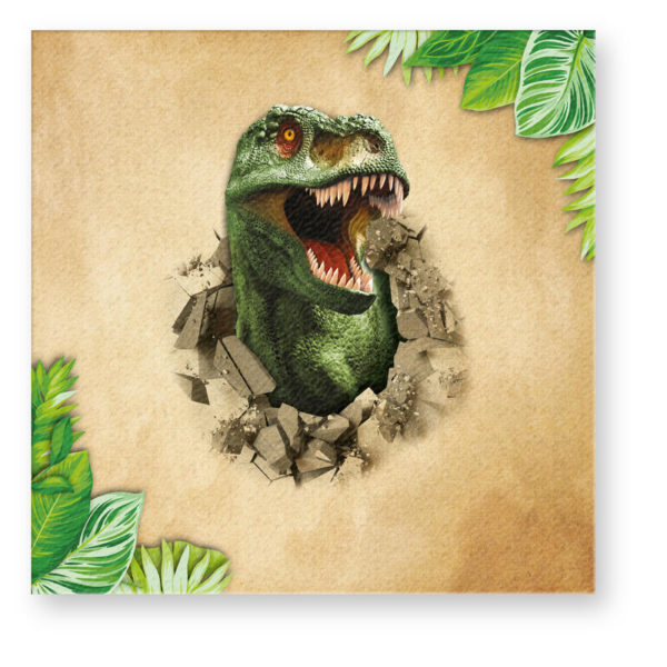 SERVIETTER - DINO - 12 STK