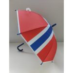 PARAPLY NASJONALFARGER - BARN (38CM)