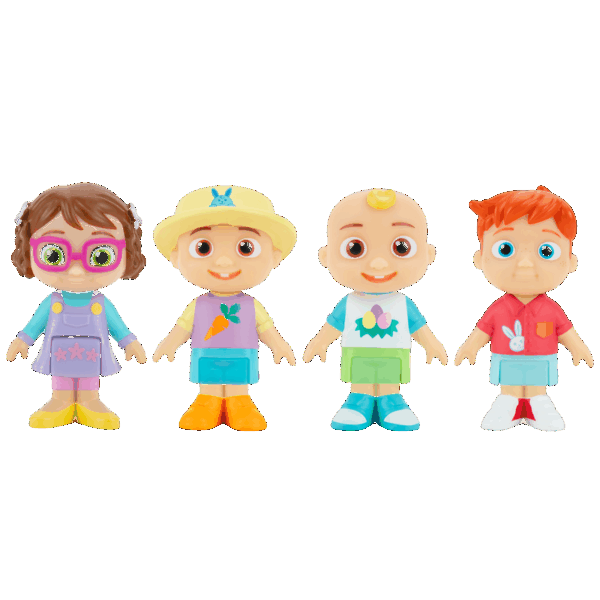 DRESS UP FIGURE - 4 PACK
