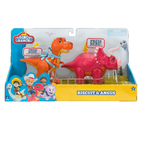 DELUXE DINO PACK - BISCUIT AND ANGUS