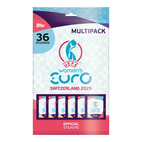 STICKERS  MULITPACK - EM DAMER 2025
